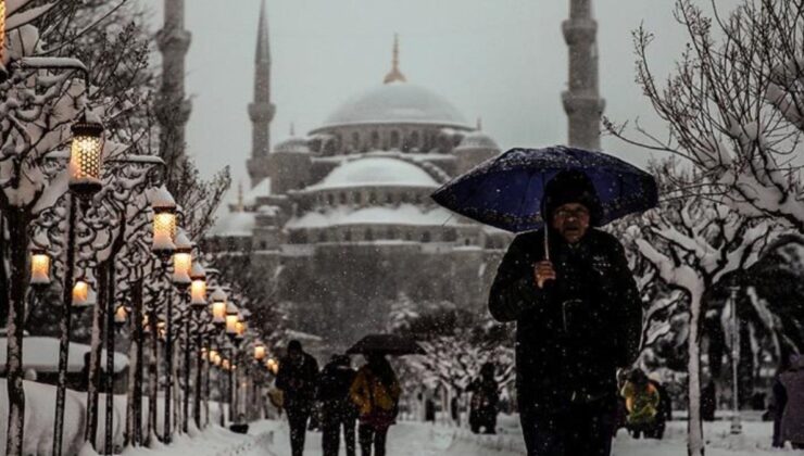 Şehrin ısısı İstanbul’a kar yağışına engel oluyor