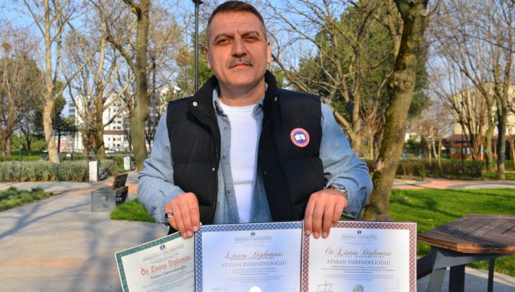 Ortaokul diplomasıyla girdiği cezaevinde üç üniversite bitirdi