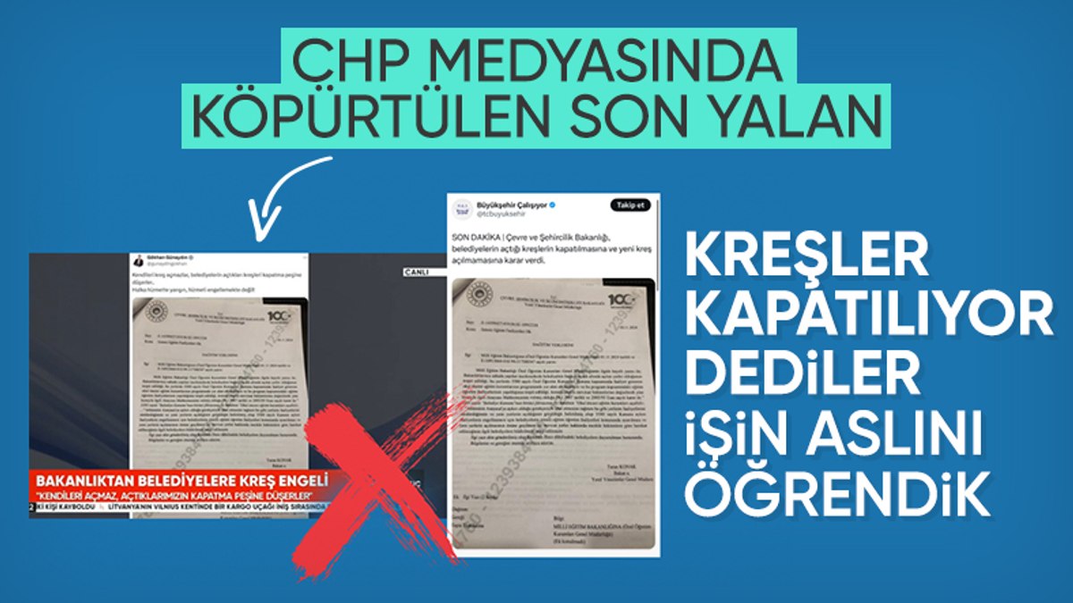 CHP’nin kreşler kapatılıyor iddiası! Gerçek bambaşka çıktı